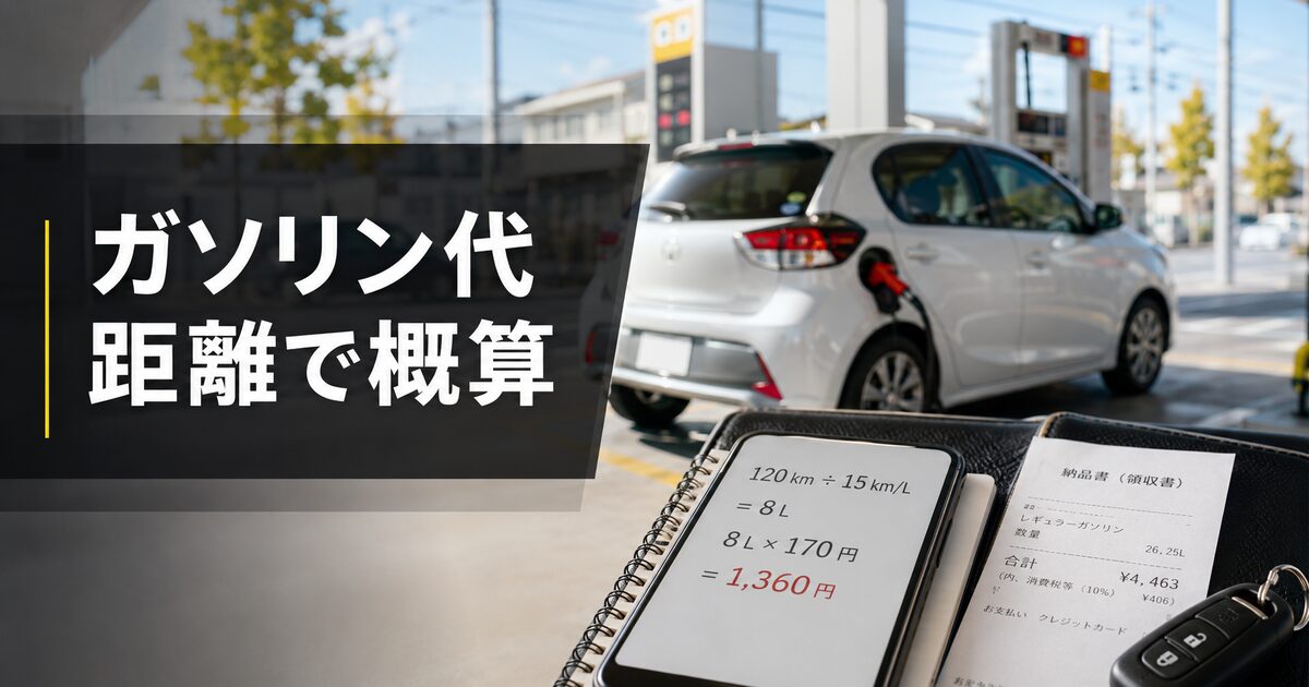 レンタカーのガソリン代は距離から概算できる6つの考え方｜返却前に損しにくい判断軸が見える