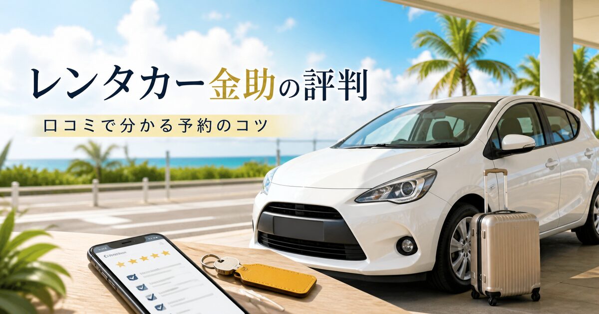 レンタカー金助の評判＆口コミ｜満足度が分かる良し悪しの傾向と予約のコツ！